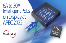 Intelligent PoL buck regulators feature PMBus for 